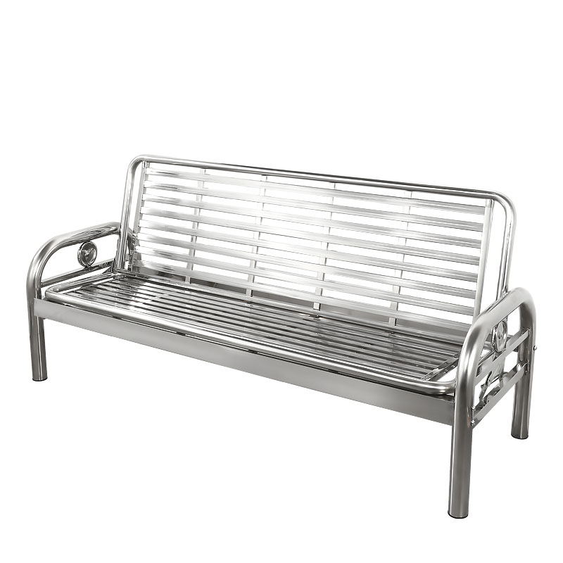 stainless sofa bench
